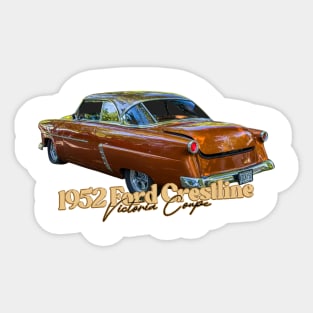 Customized 1952 Ford Crestline Victoria Coupe Sticker